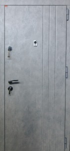 Вхідні двері KM+ 18 “Бетон сірий”